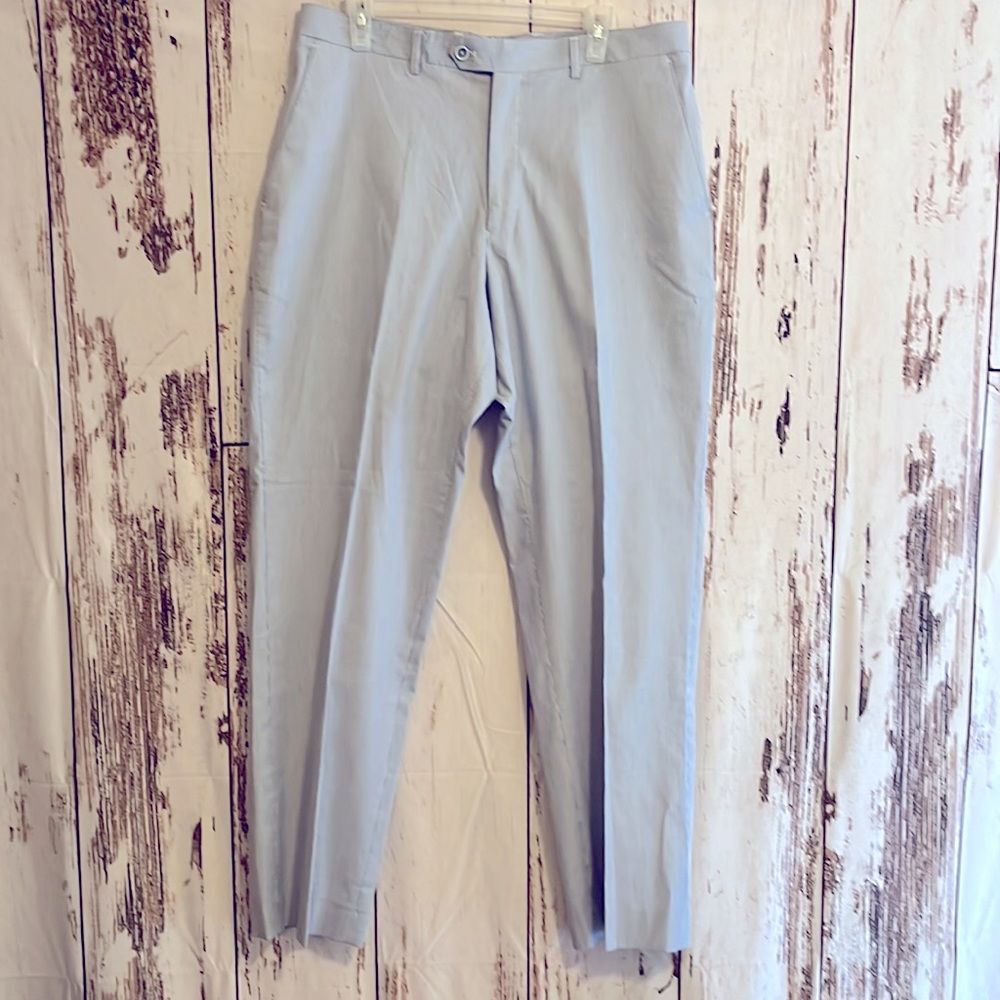 Men’s Alan Flusser Seersucker Pants. Size 36x33. EUC